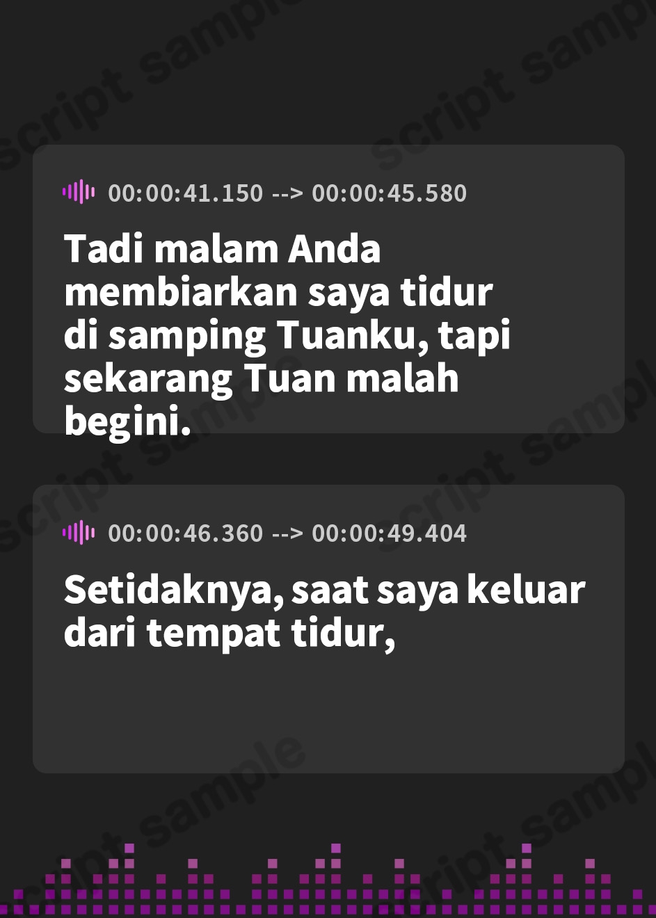 【インドネシア語版】【倒錯ASMR】この高貴なるドレイのワタクシに奉仕される幸せをその身に刻みなさい。【CV.佐伯伊織】