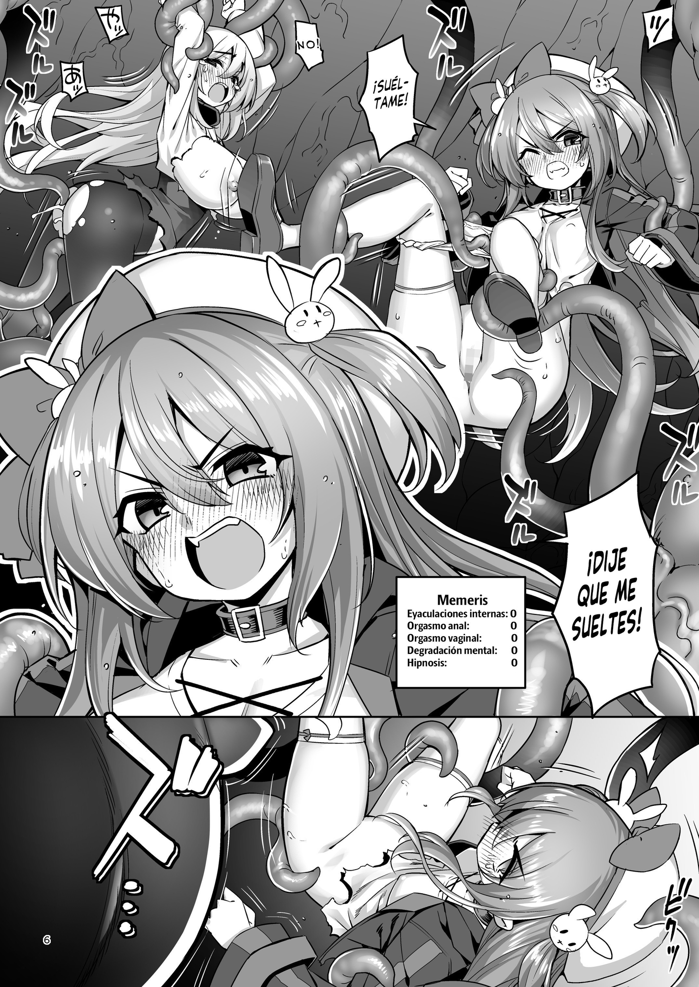 【スペイン語版】洗脳触手に堕とされて…正気を溶かし孕み堕ち – Preview 3