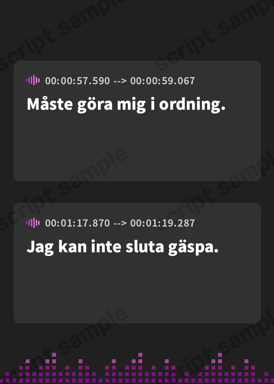 【スウェーデン語版】エトラの座るイスになるASMR【CV.エトラ】