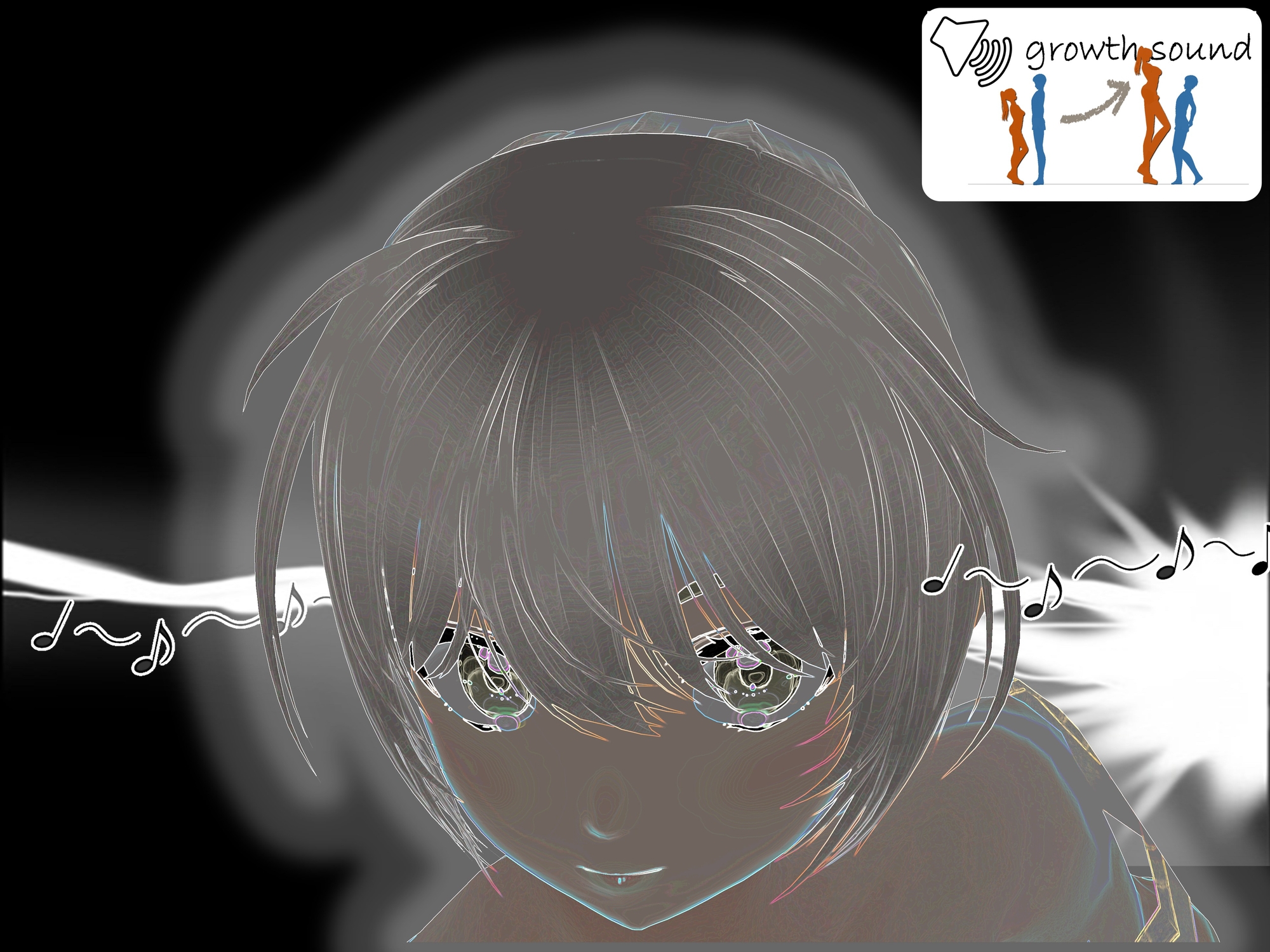 Outgrowing only girls, Overtake boys, Growth sound. headpiece Arc – Preview 3