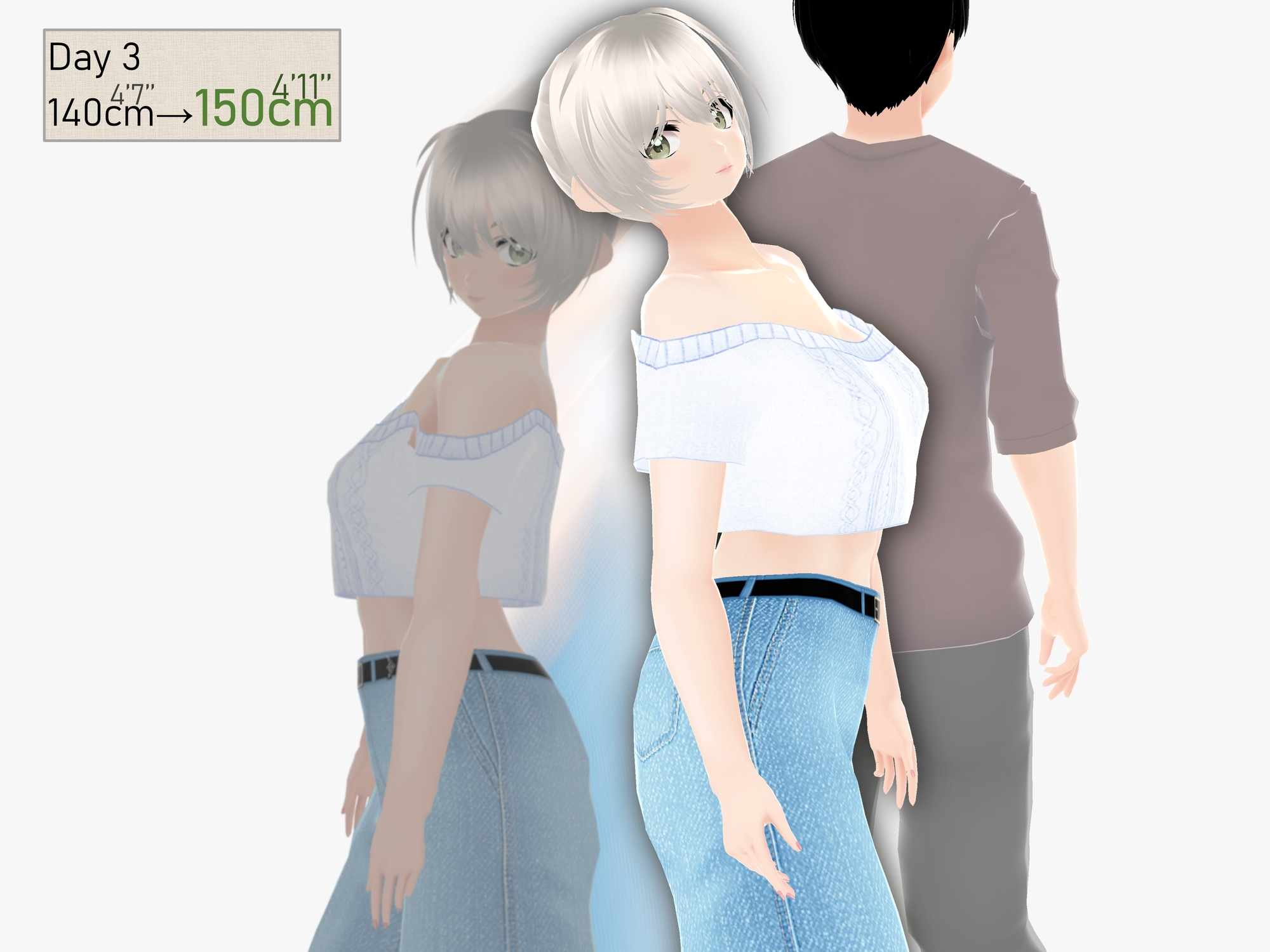 Outgrowing only girls, Overtake boys, Growth sound. headpiece Arc – Preview 8