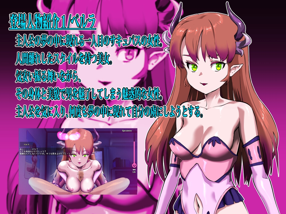 サキュバスたちの夜 ～淫魔姦、あるいはインキュバスとサキュバスについて～ – Preview 3