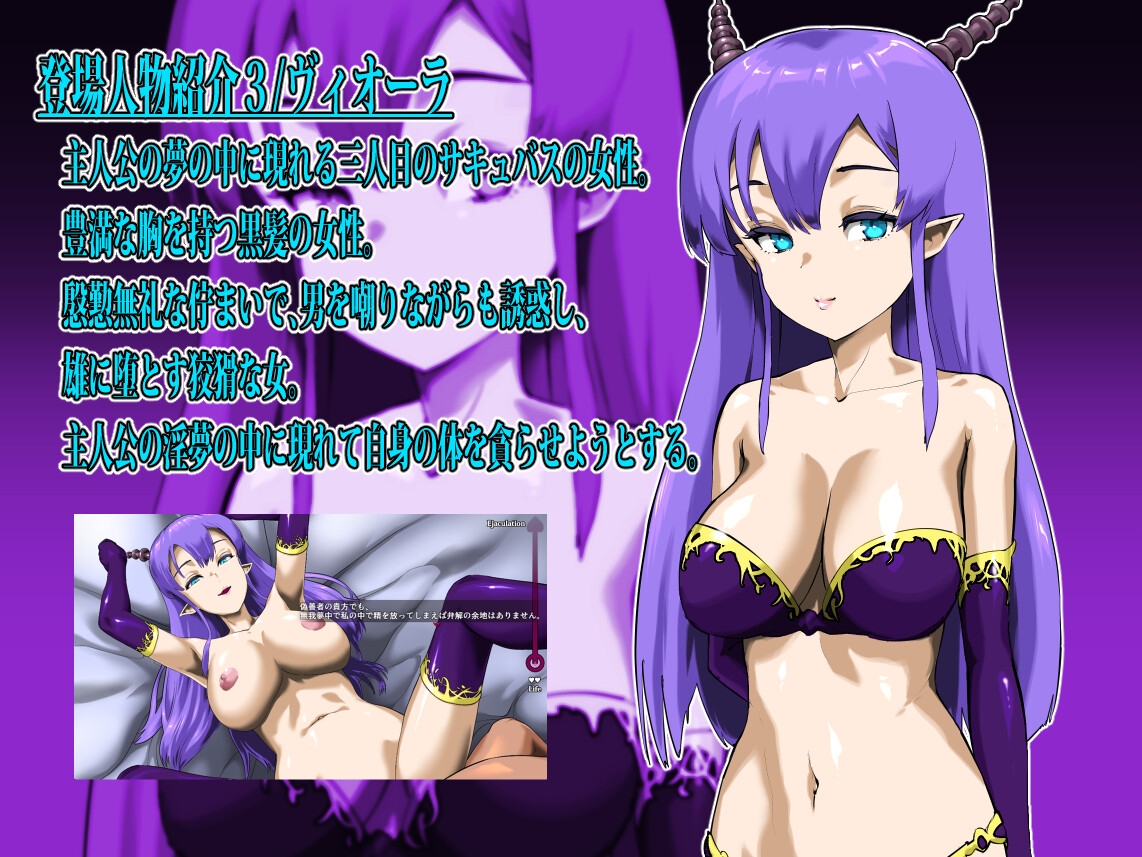 サキュバスたちの夜 ～淫魔姦、あるいはインキュバスとサキュバスについて～ – Preview 5