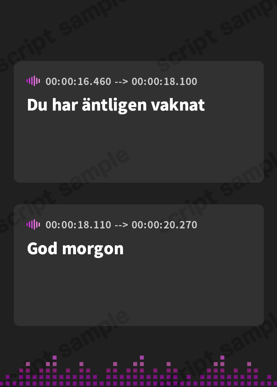 【スウェーデン語版】「推し変」したよね?下僕くん溺愛閉じ込め再教育♡【CV.我部りえる】 – Preview 2