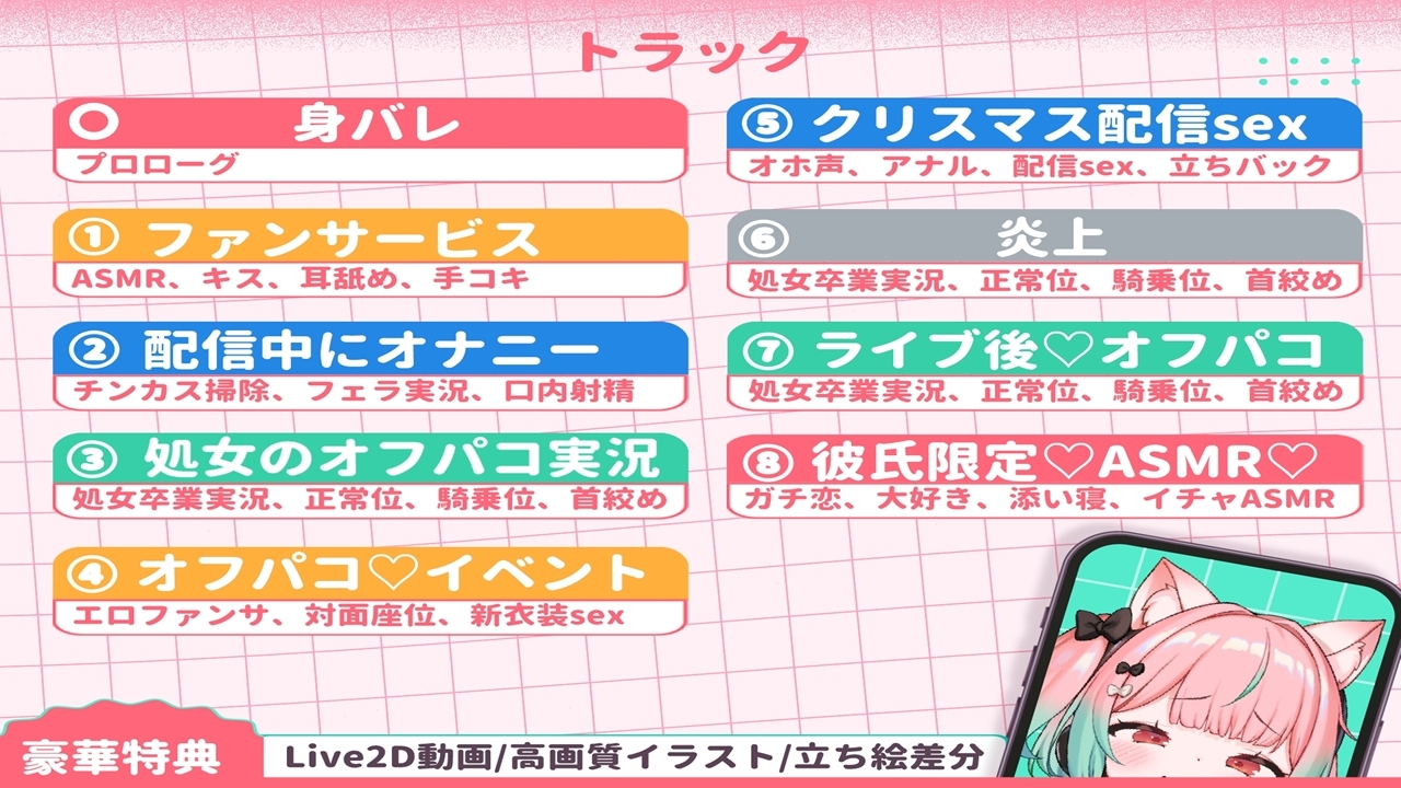 【オホ声】メ○ガキ配信者とオフパコ→生意気メンヘラが僕の肉オナホに堕ちるまで【KU100】 – Preview 5