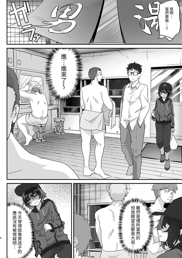 【繁体中文版】男風呂チャレンジ…失敗!サウナで囲まれ… – Preview 3