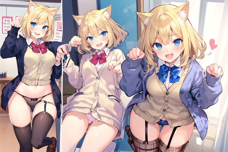 オタクに優しいギャルに教室で手コキで搾精されて…… – Preview 4