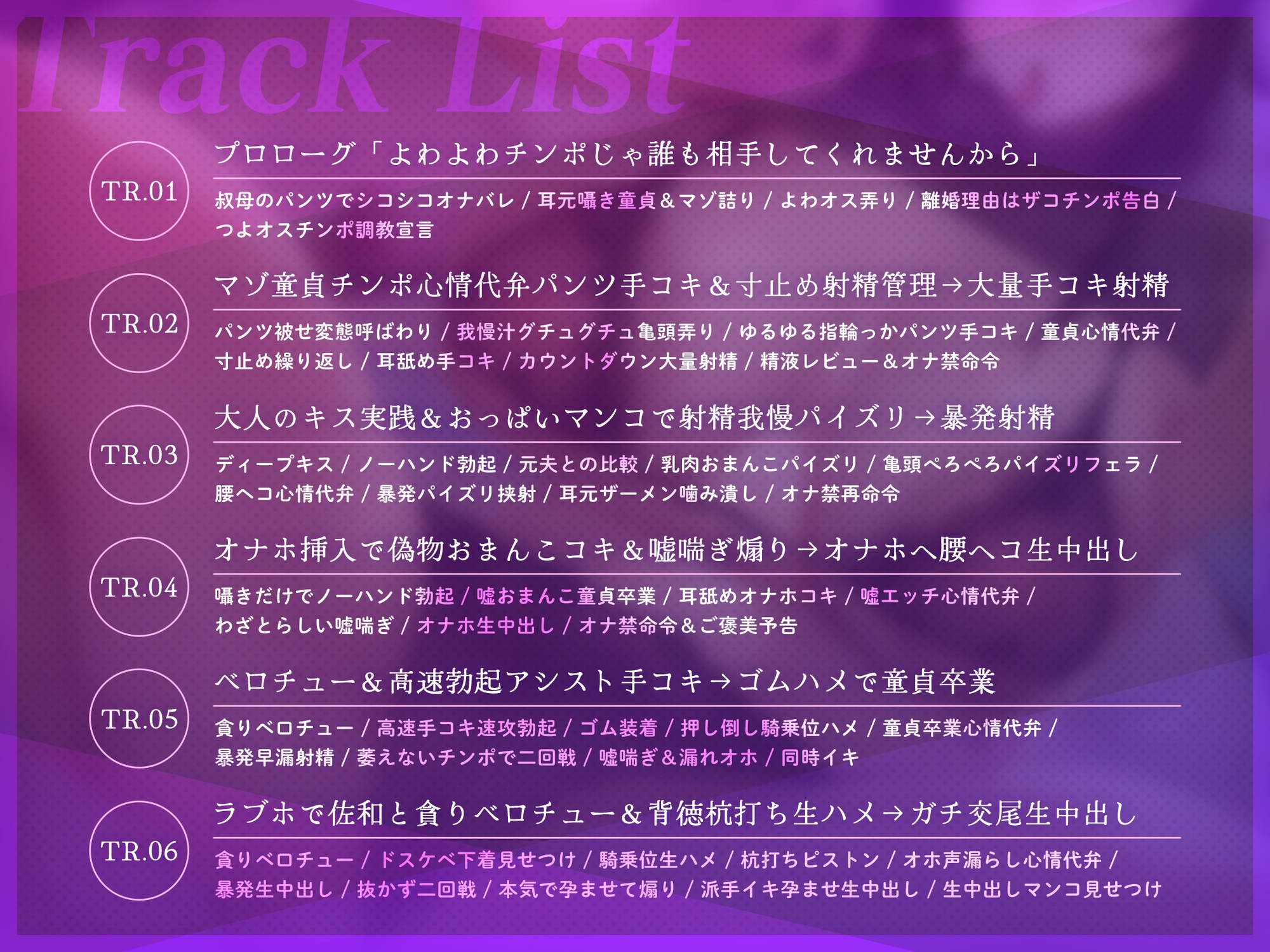 【マゾ性教育/ドスケベ差分イラスト付き】事務的クール敬語叔母の童貞よわチン性教育～バツイチ熟れメスの甥っ子チンポ矯正交尾～【KU100】 – Preview 6