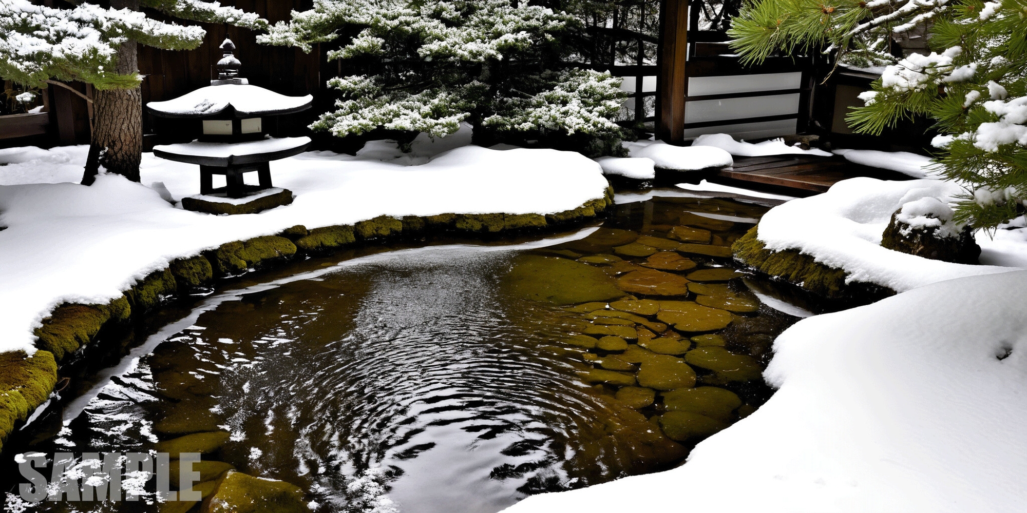 Japanese Garden Environment Pack 100 Background Textures