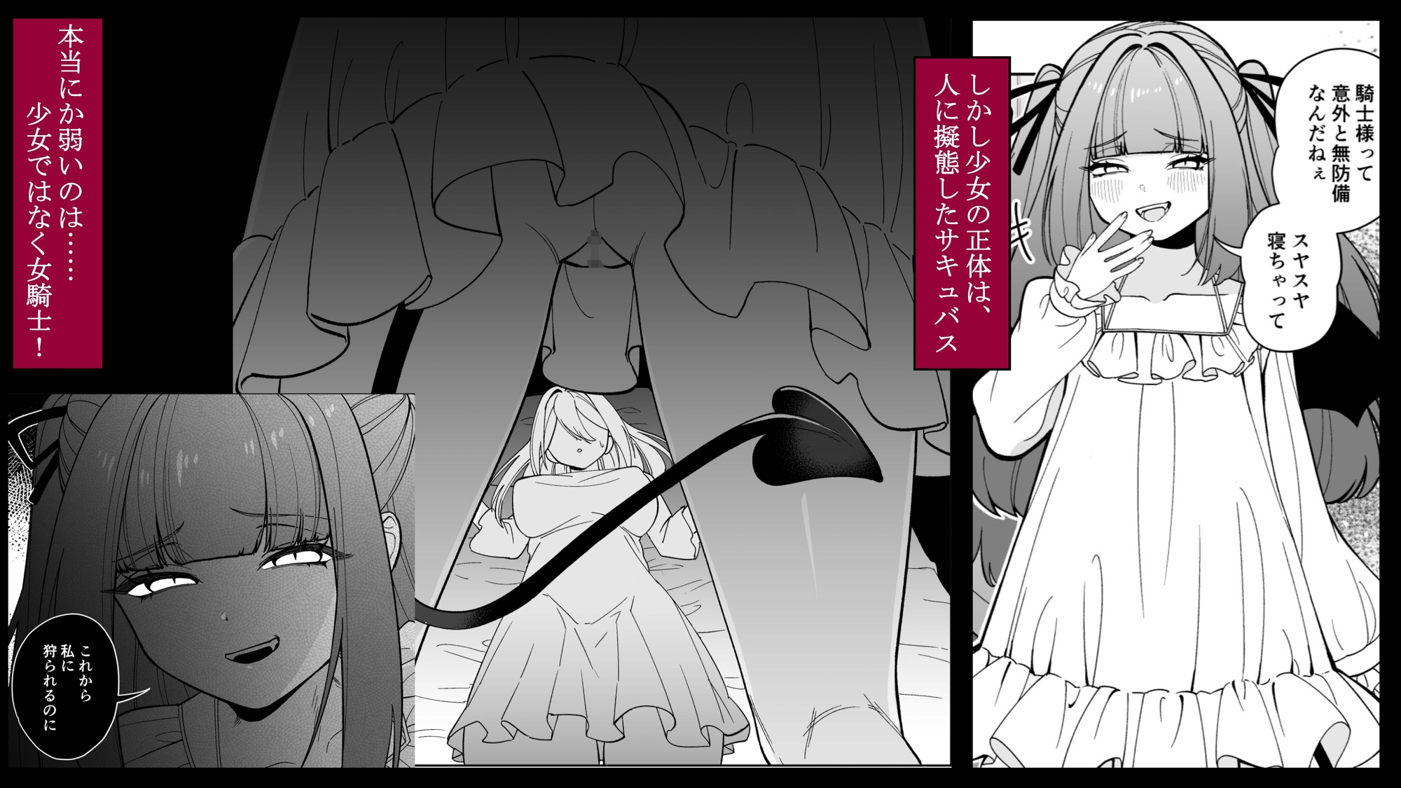 女騎士が、メ○ガキふたサキュバスに勝てるわけないだろ！ – Preview 4