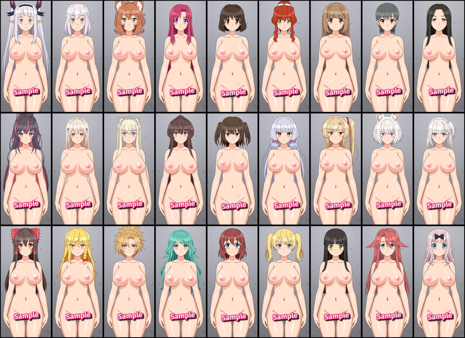 27人のパイパンヌードの女の子を「みつめえっち」したい人向けのCG集2026-FUNF-