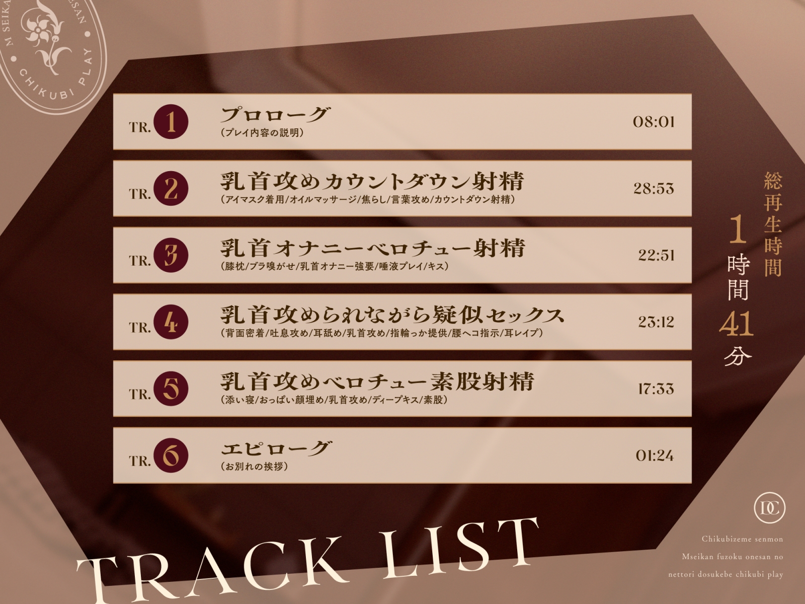 【乳首責め特化】M性感風俗お姉さんのねっとりドスケベ乳首プレイ