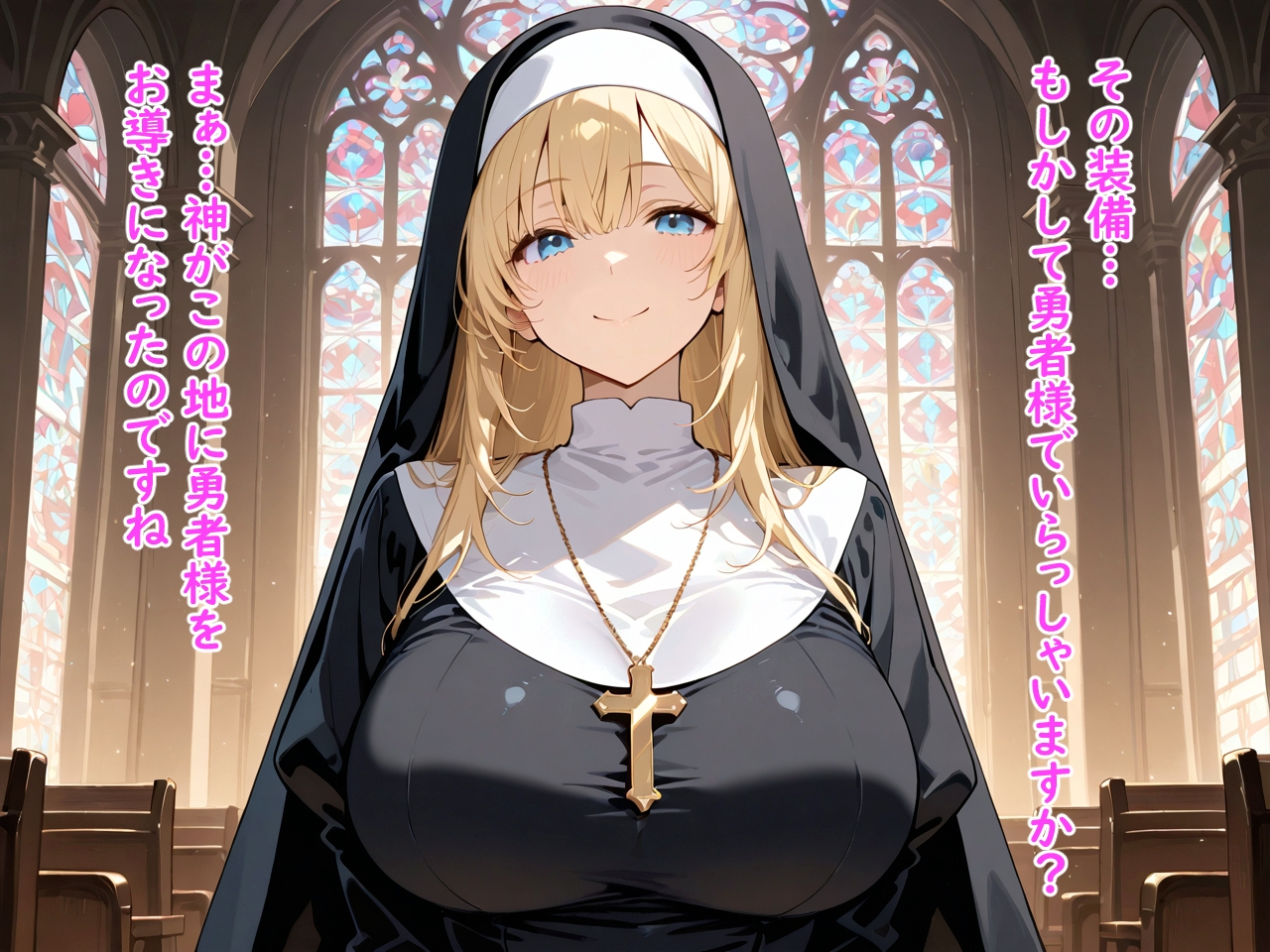 爆乳シスターの聖なるご奉仕