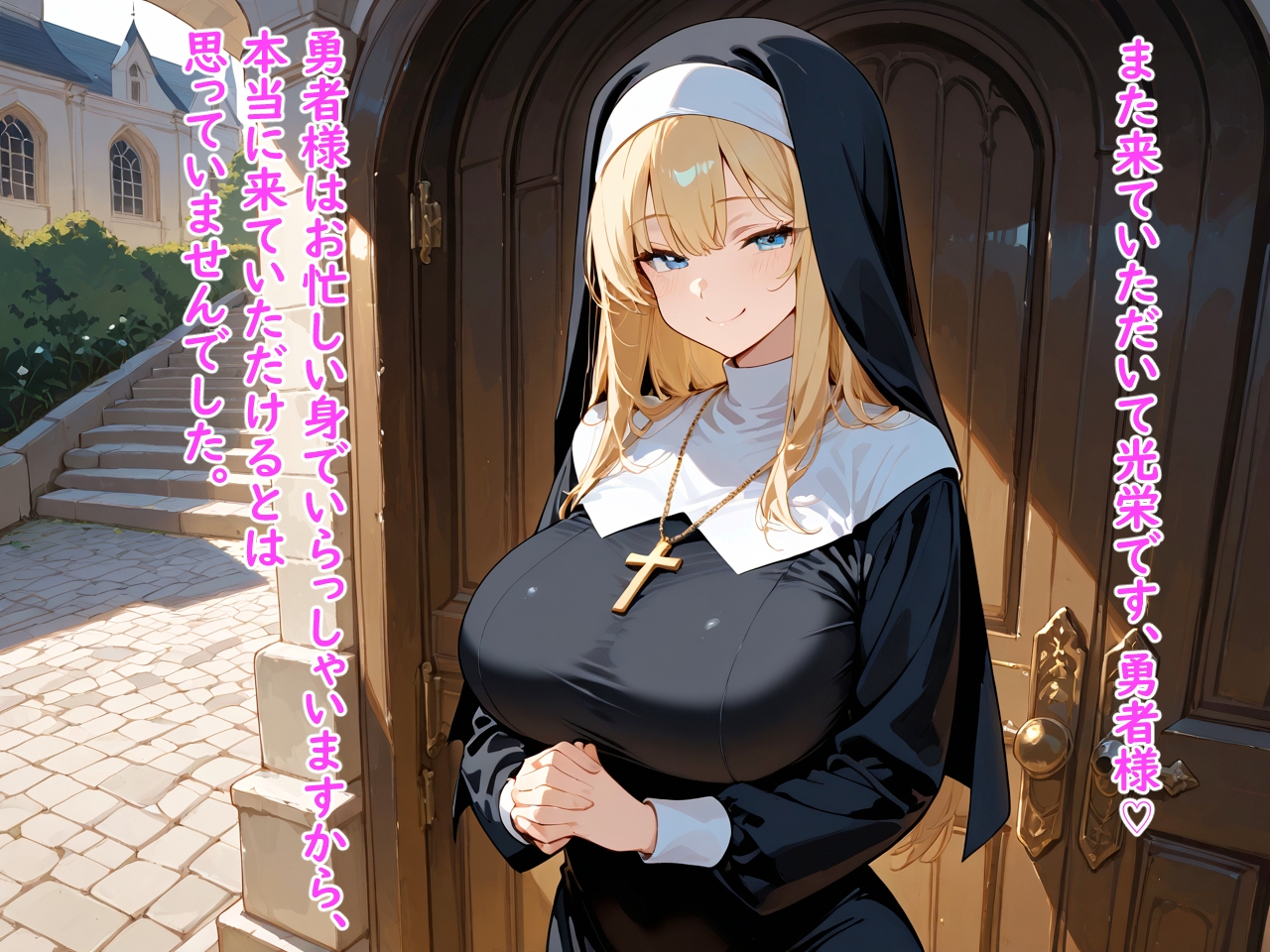 爆乳シスターの聖なるご奉仕