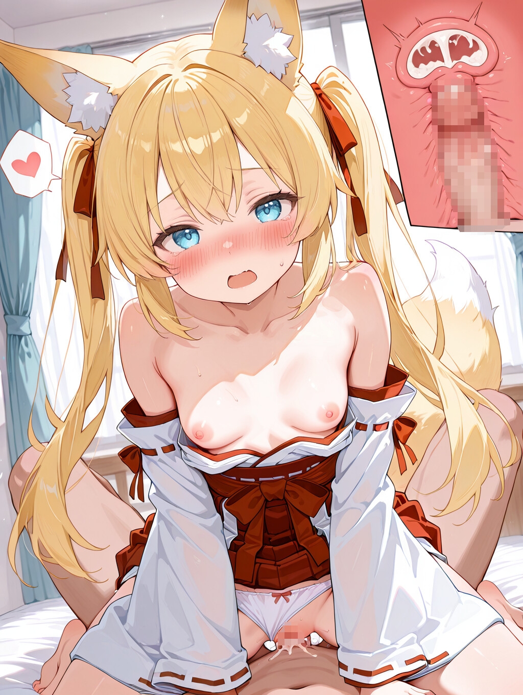 狐耳巫女さん、AIイラスト、うごイラ集 – Preview 6