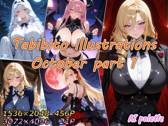 Tabibito illustrations October part 1 – main preview