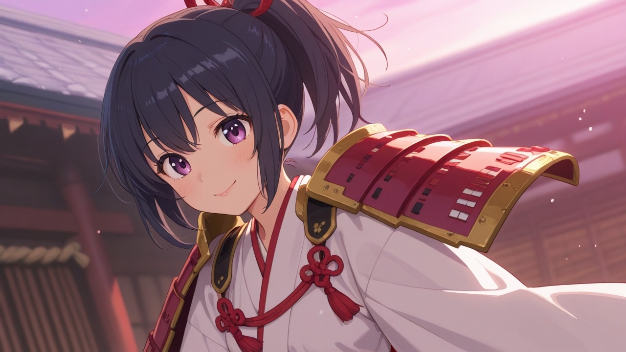 戦巫女の女の娘