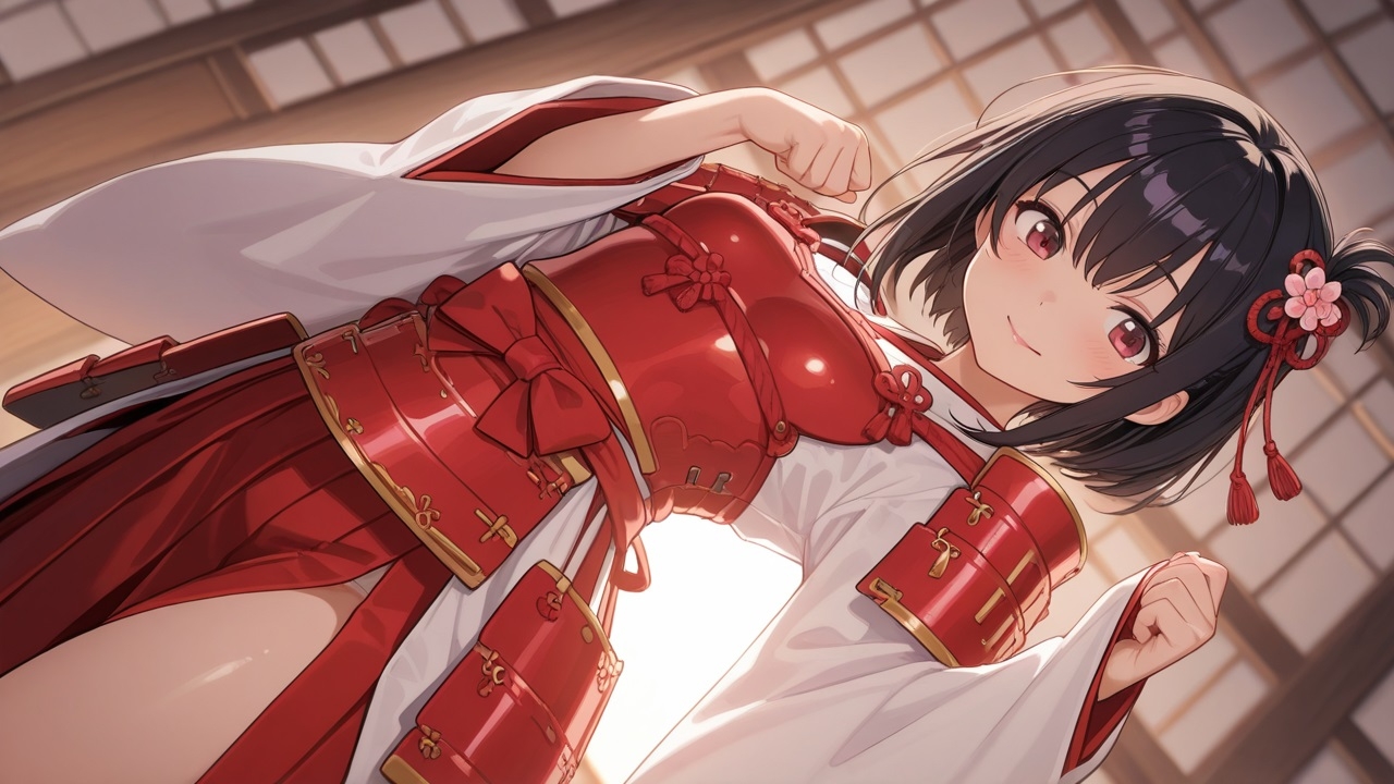 戦巫女の女の娘