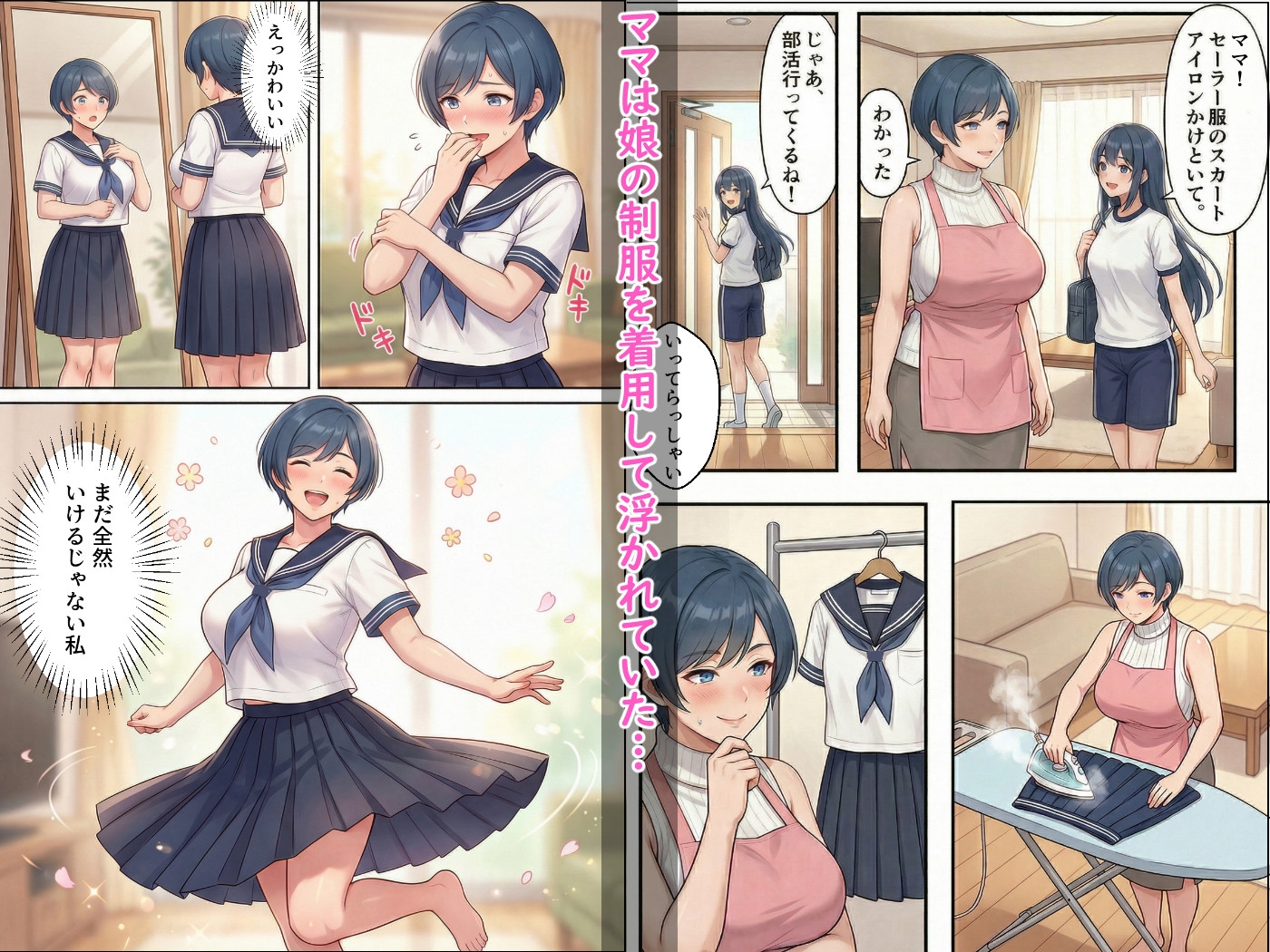 勝気ママの甘い弱点〜ママが息子の甘いSEXで子宮までとろけちゃう話