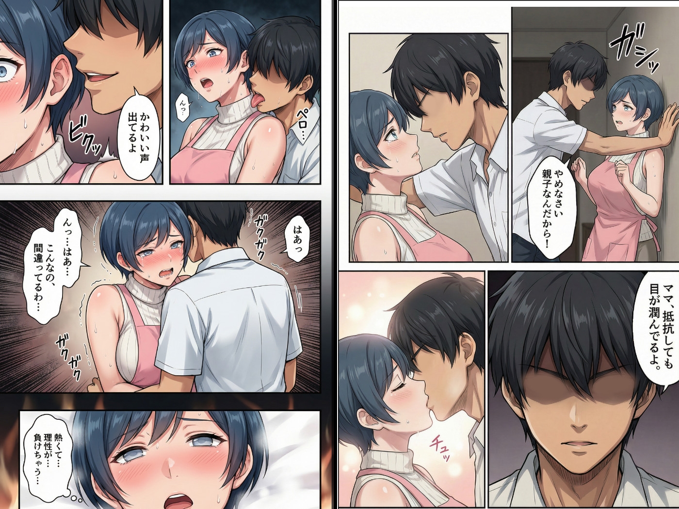 勝気ママの甘い弱点〜ママが息子の甘いSEXで子宮までとろけちゃう話