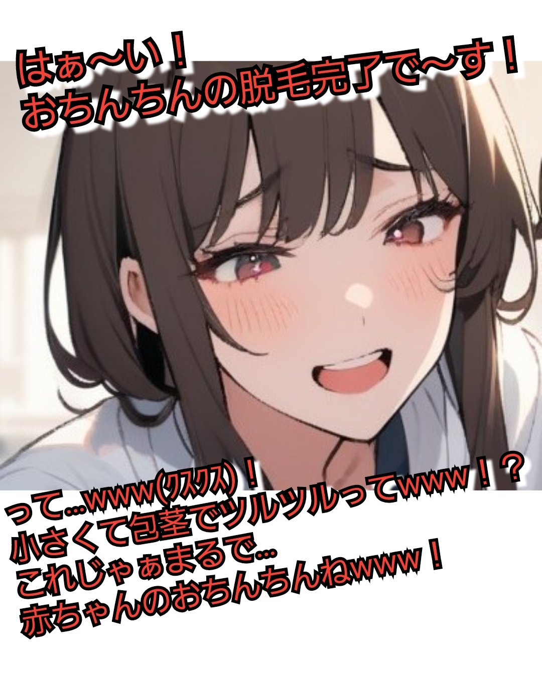 いじめっ娘倶楽部のSPHギャラリー VIO脱毛のモニターにさせられちゃった短小包茎君·恥ずかしいお子様チンポを大勢のエステティシャンに笑われて…