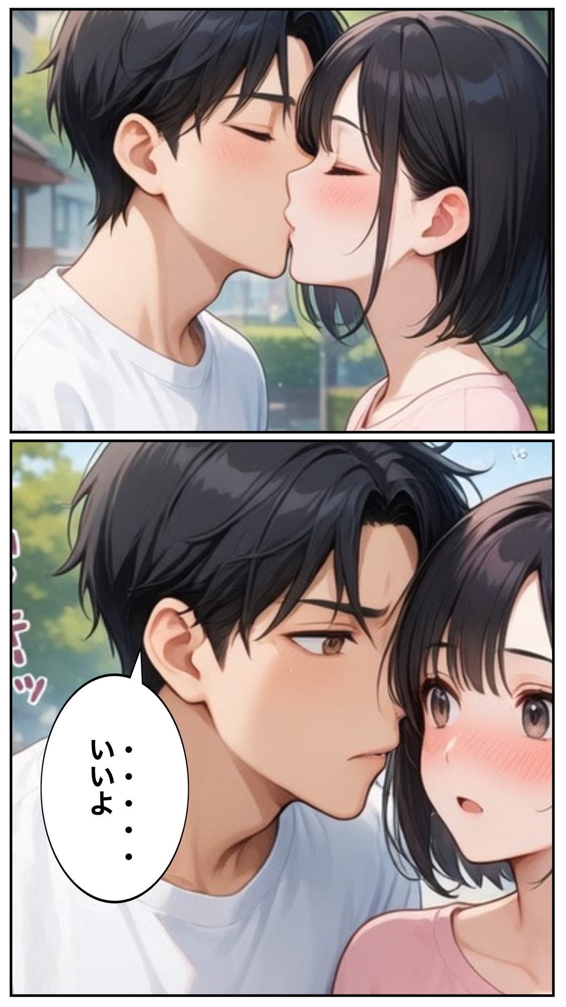 彼女のお母さんに気に入られて