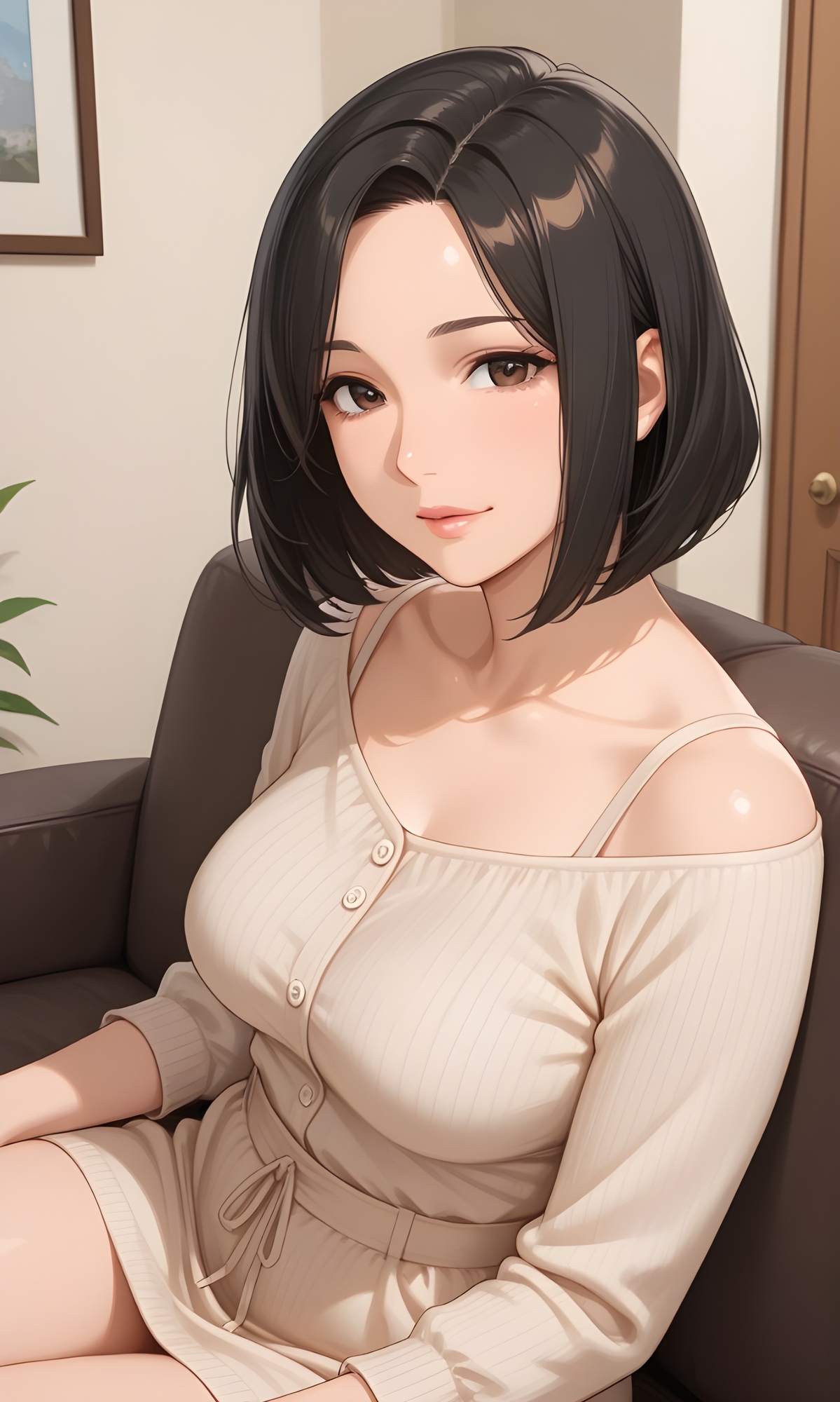 高瀬あや|巨乳OL上司の甘い残業時間