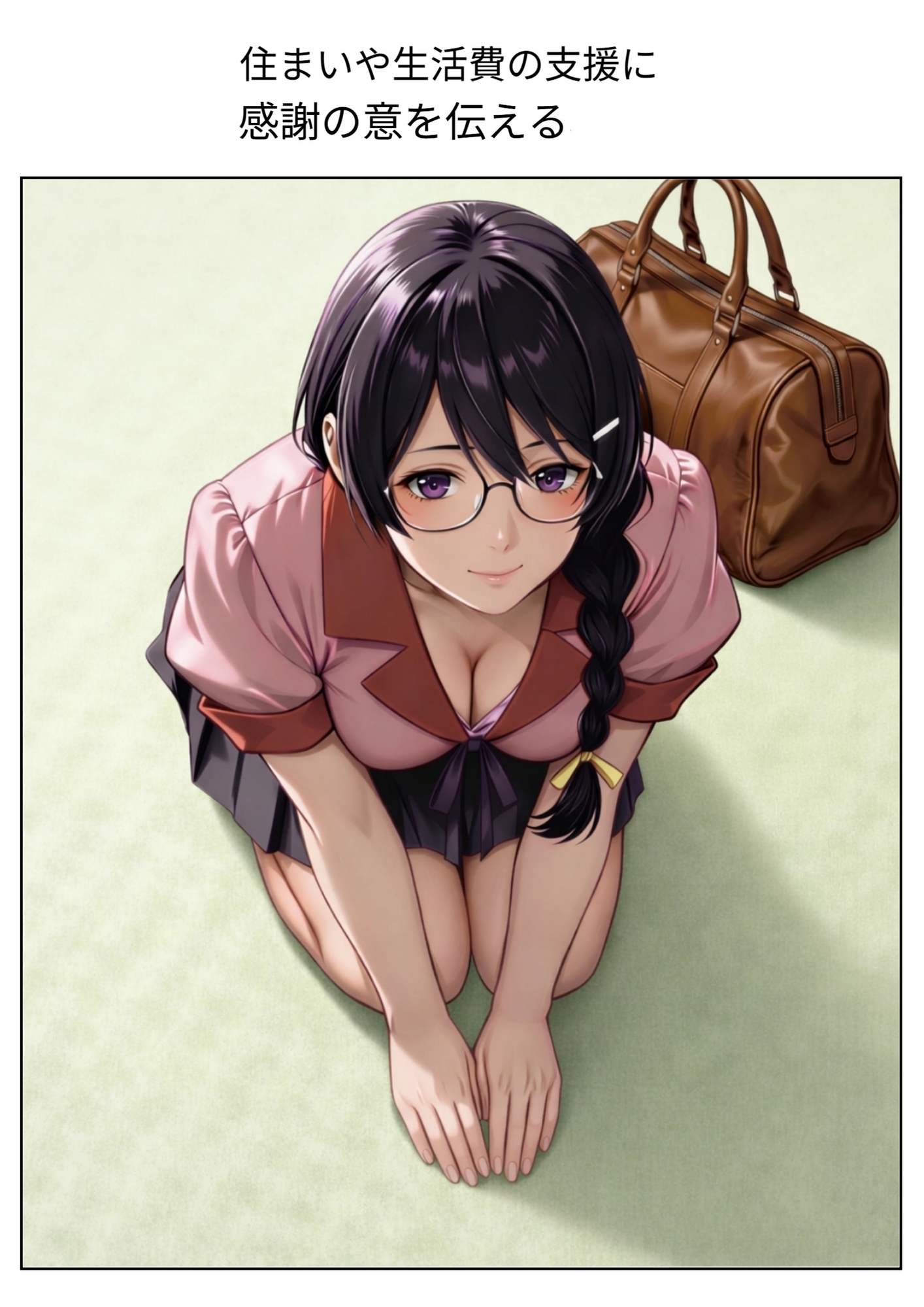 羽物語 第一話 「家が全焼したのでヒミツで先生の家に居候することになった話」【フルカラー】