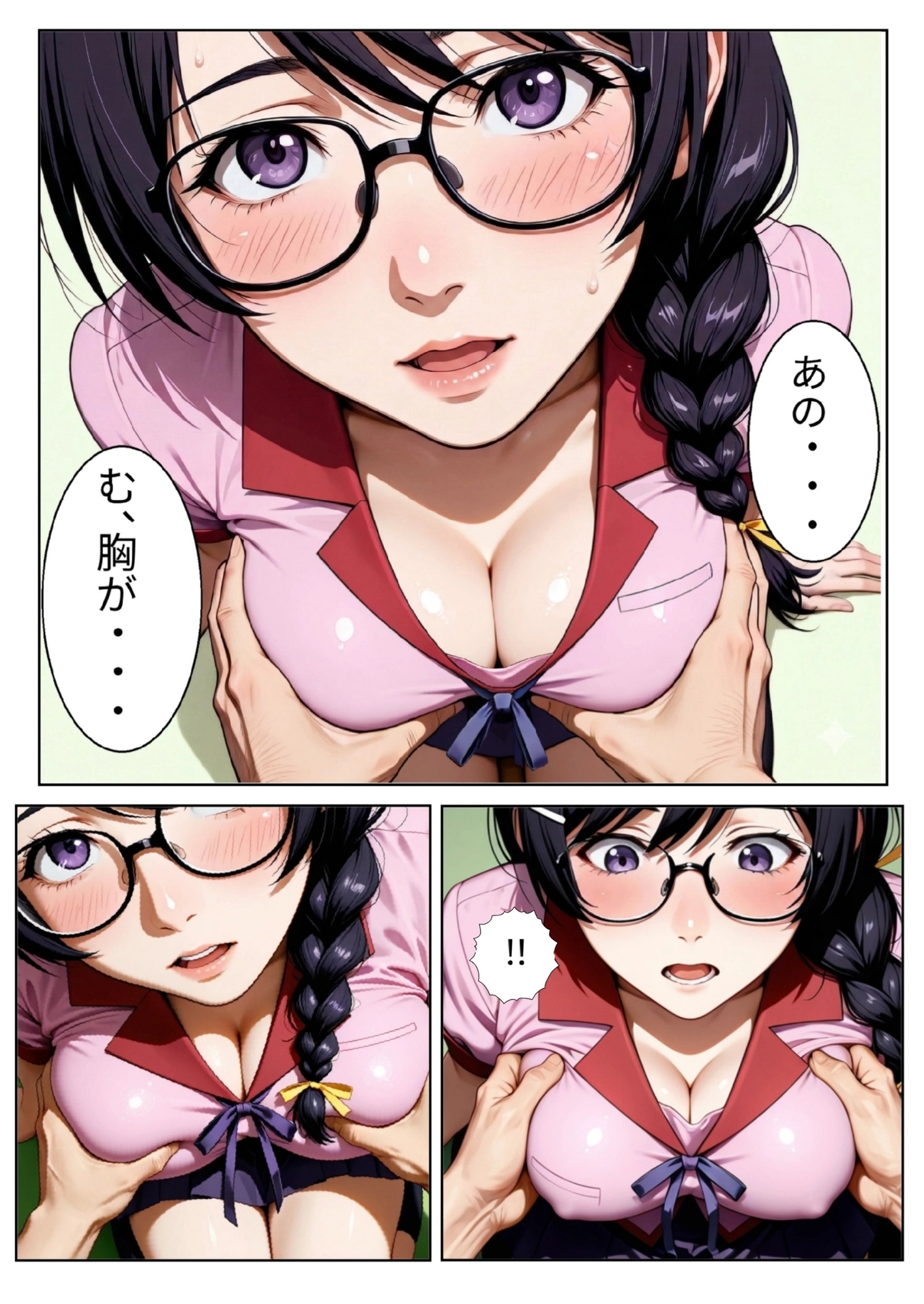 羽物語 第一話 「家が全焼したのでヒミツで先生の家に居候することになった話」【フルカラー】