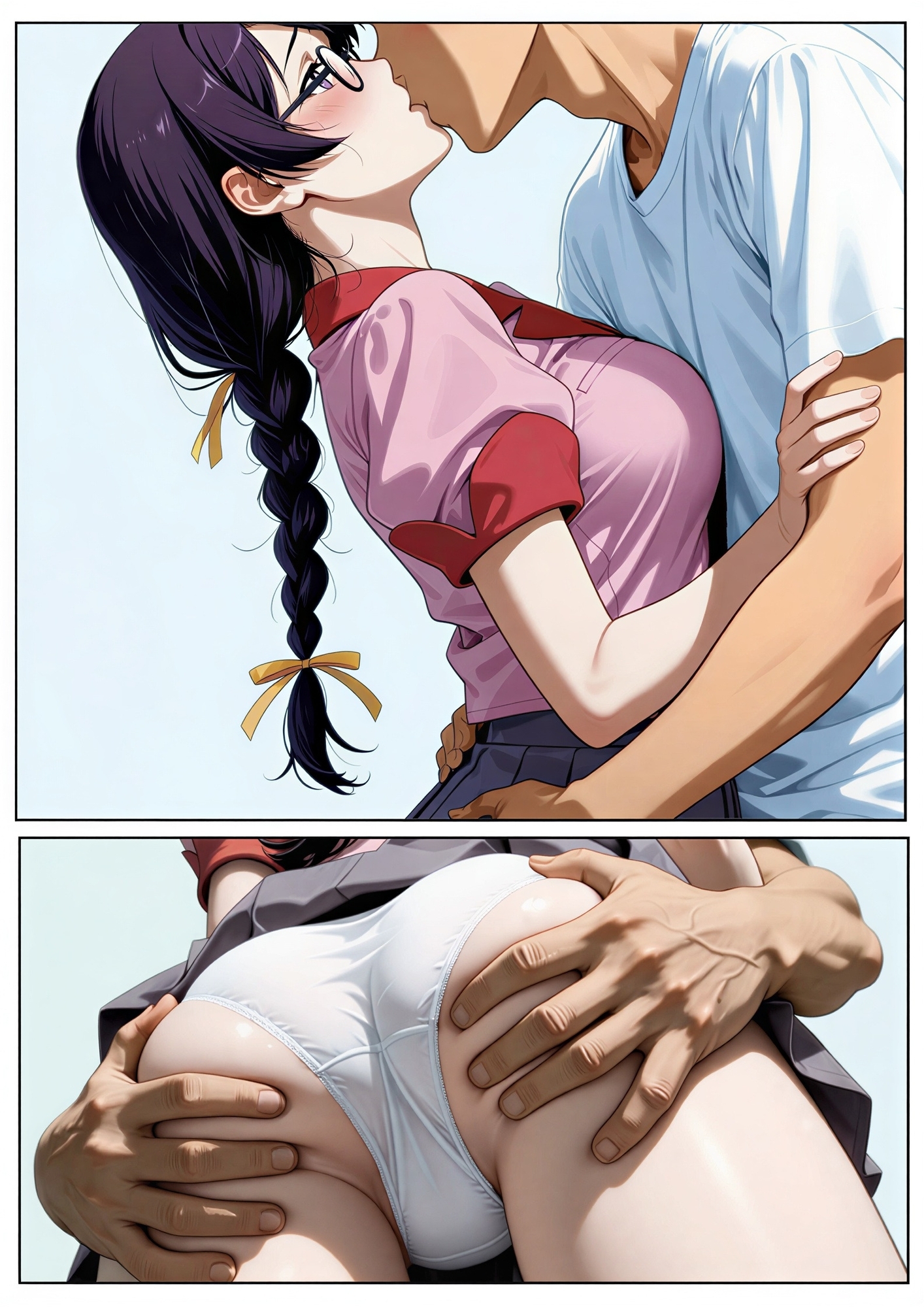 羽物語 第一話 「家が全焼したのでヒミツで先生の家に居候することになった話」【フルカラー】