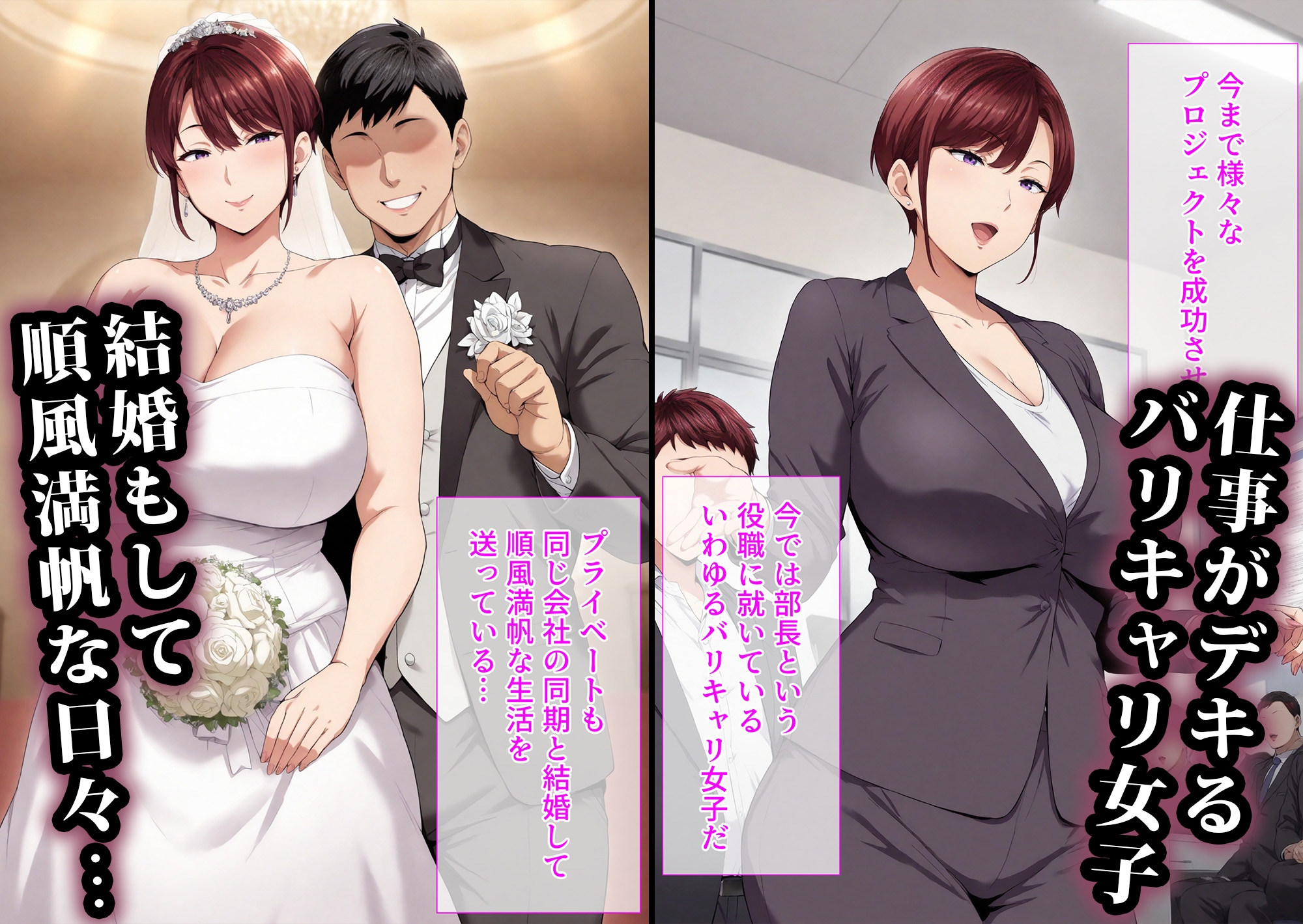 キモおじに寝取られた話〜総集編