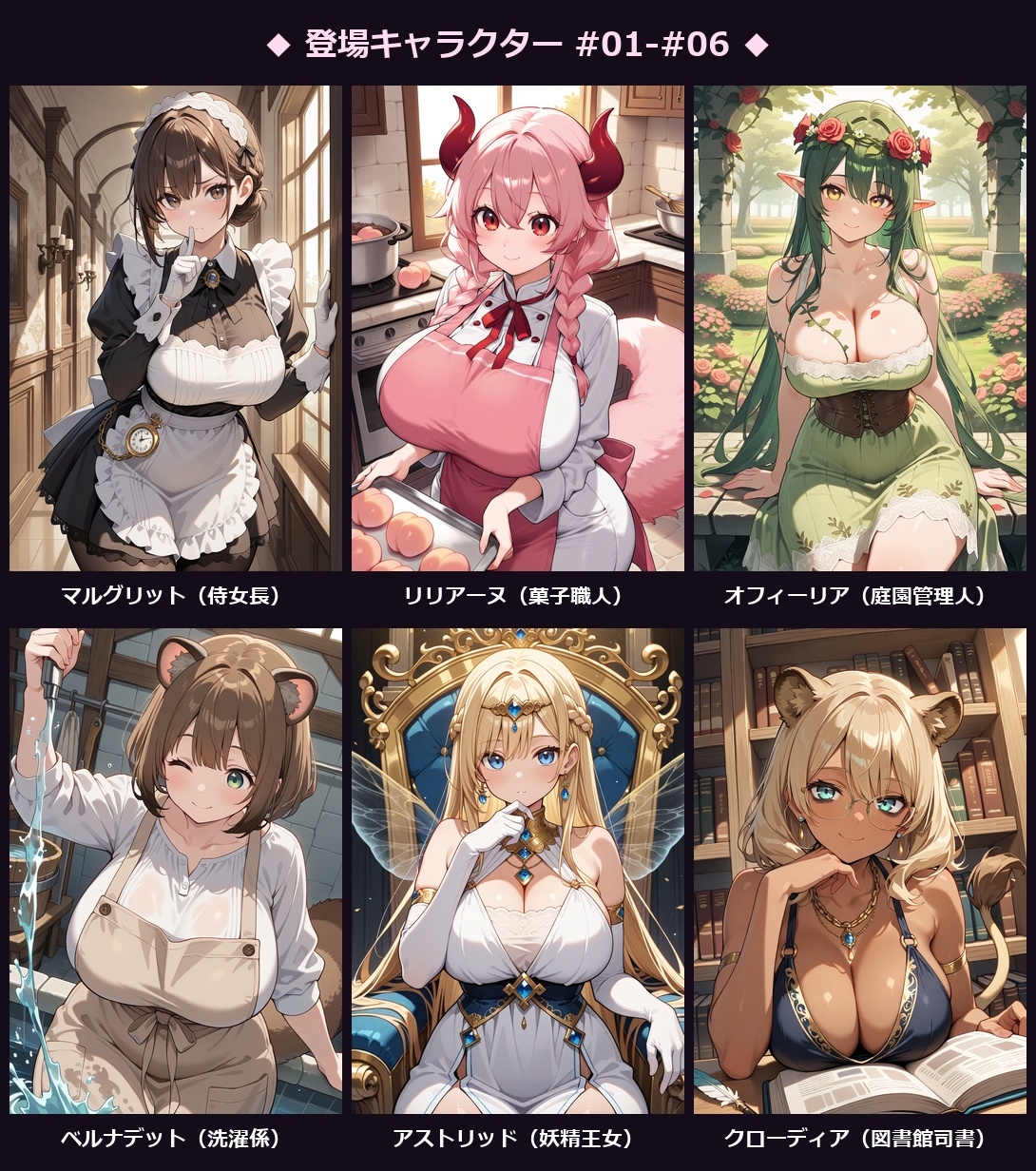 【即堕ち2コマ】即堕ち王城 〜堕ちた36の種族〜