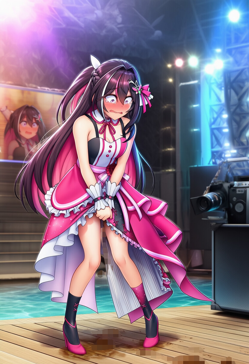 AI生成 うんちおもらし ホ◯ライブ A〇Ki