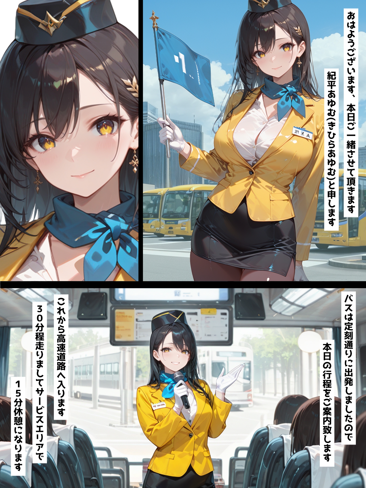 イキまくりバスガイド HoneyJunction15【セリフ入有】