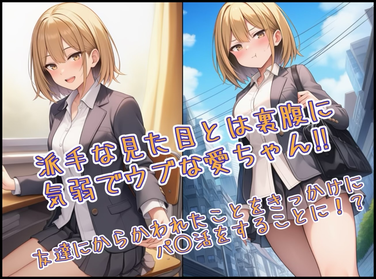 パ○活で出会ったオジサンに好き放題されちゃう‼︎