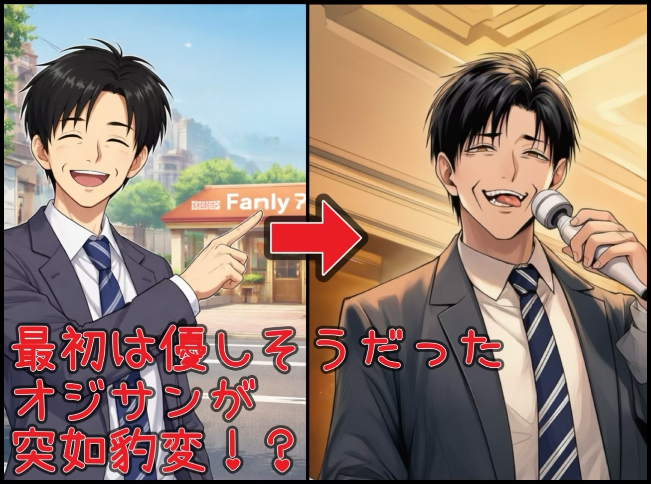 パ○活で出会ったオジサンに好き放題されちゃう‼︎