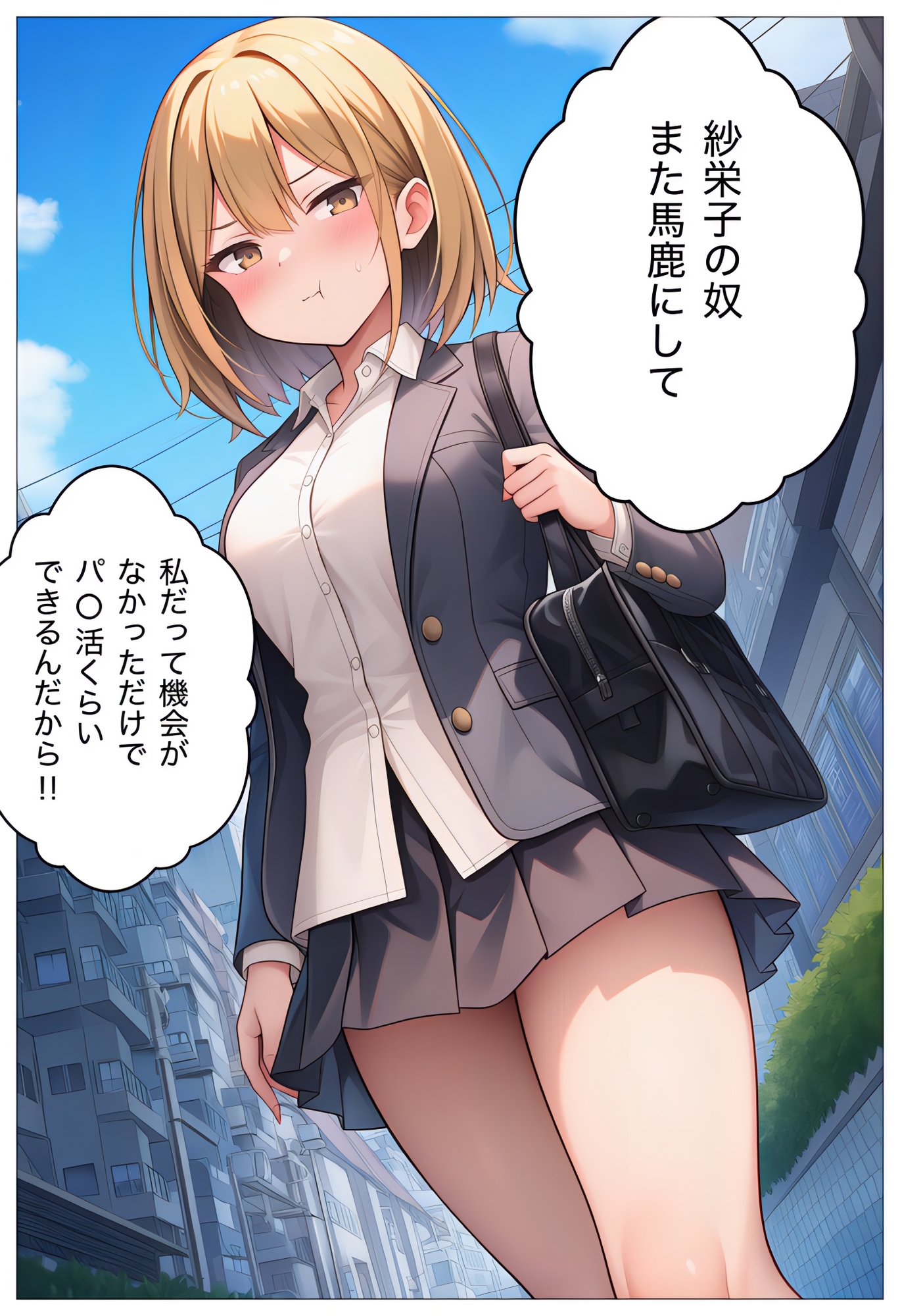 パ○活で出会ったオジサンに好き放題されちゃう‼︎