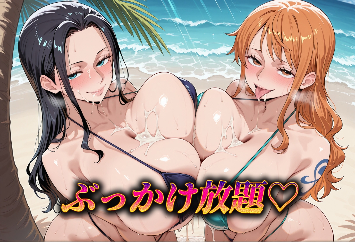 爆乳ビキニ ぶっかけパラダイス