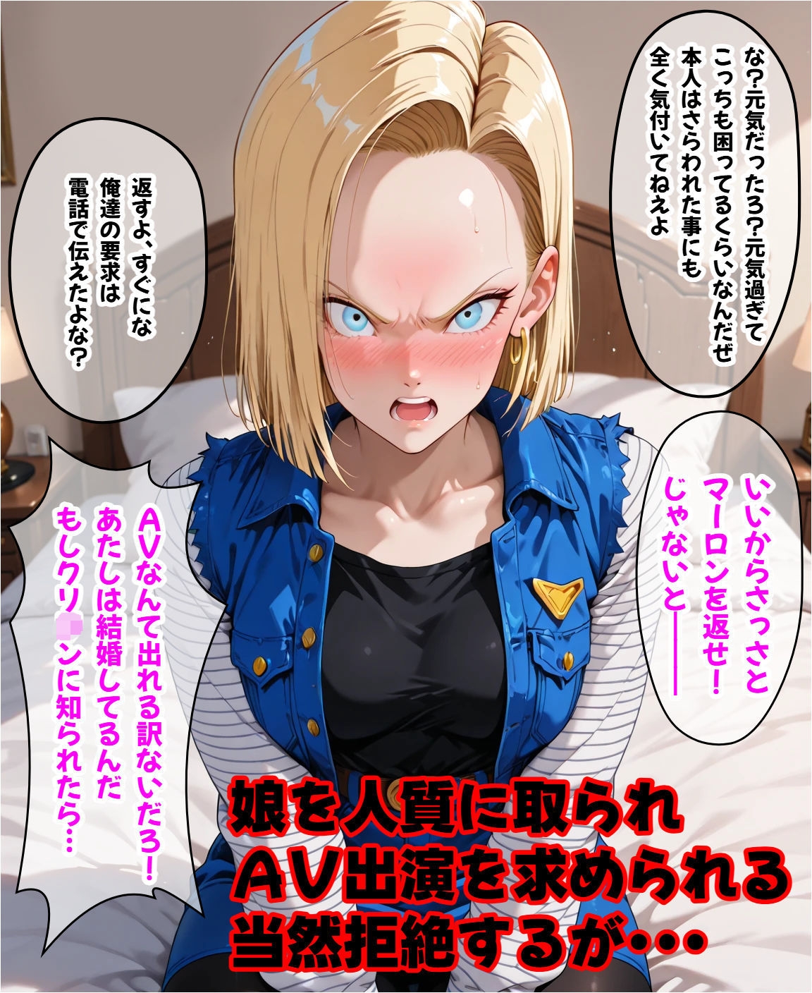 18号、壊されたプライド ～AV撮影で快楽堕ち～