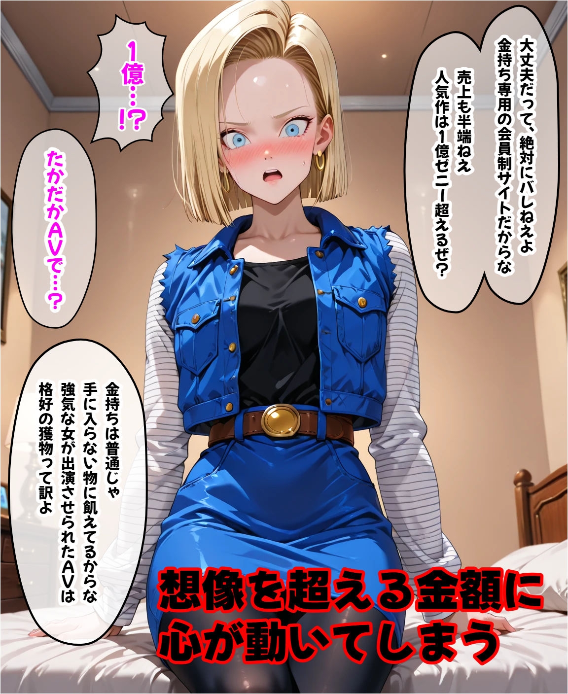 18号、壊されたプライド ～AV撮影で快楽堕ち～