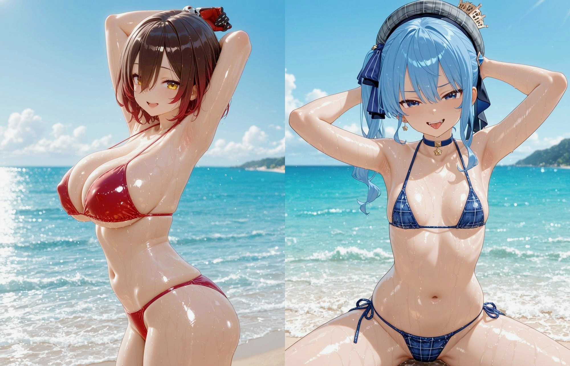 【500枚】ホ○ライブ0期生!! ～5人全員 純愛えっちイラスト集～ – Preview 5