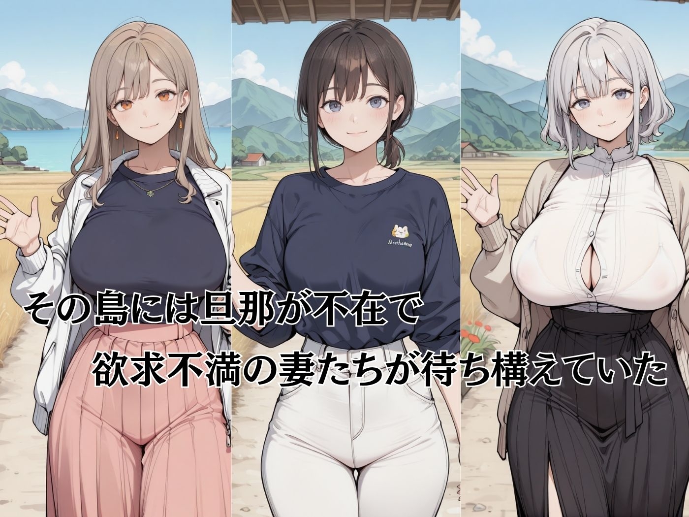 夫人島 旦那の代わりを探す妻たち