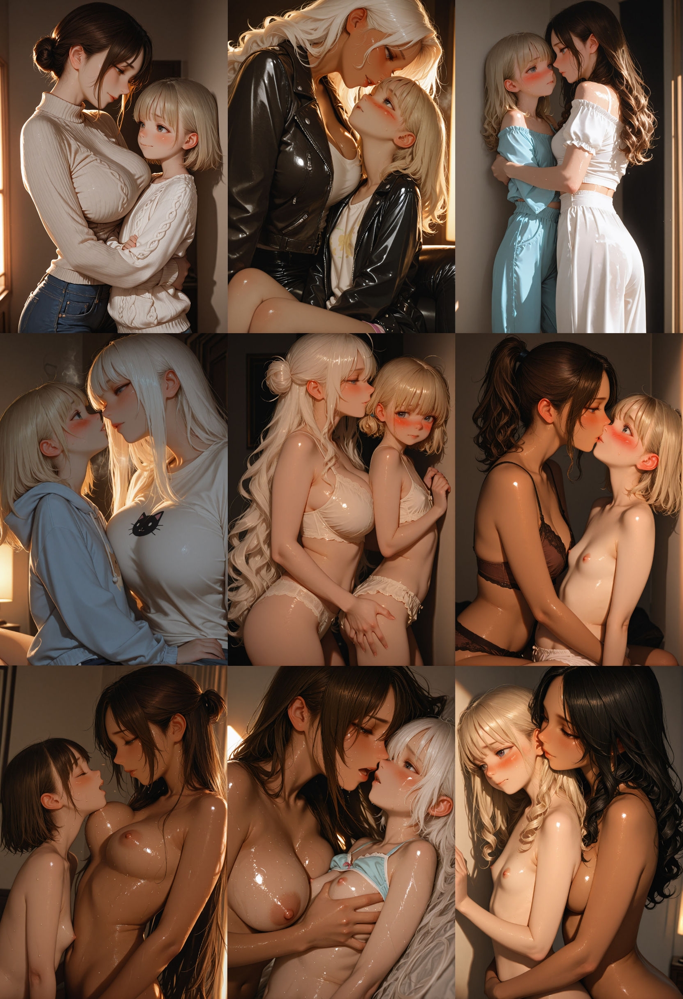 濡れそぼる百合の宴 ～様々な女たちが絡み合う蜜戯～ – Preview 2