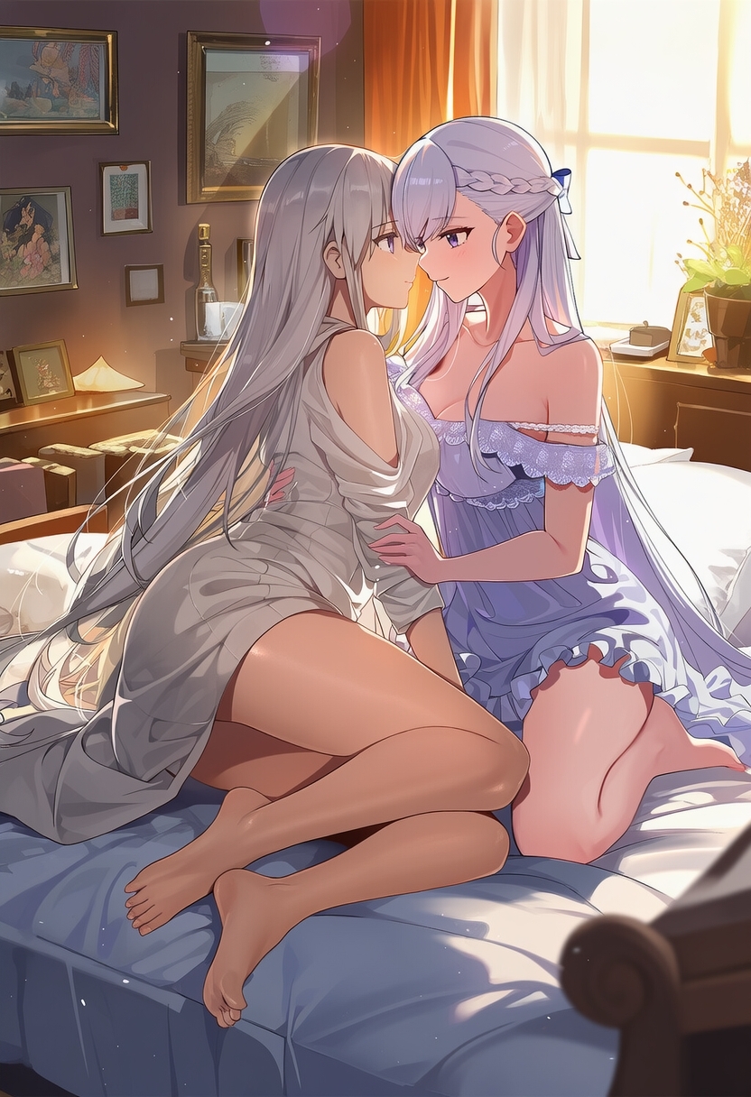 アズレ◯ ベルフ◯スト&エンタープラ◯ズ 百合百合高解像度イラスト集