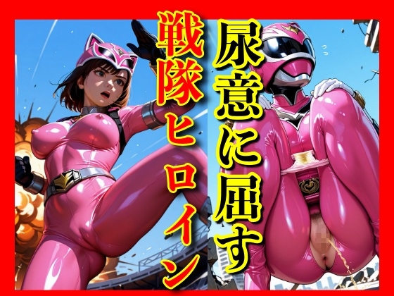 限界突破の戦隊ヒロイン。激闘の合間に訪れた耐え難い尿意と誇りを捨てた野外放尿の記録