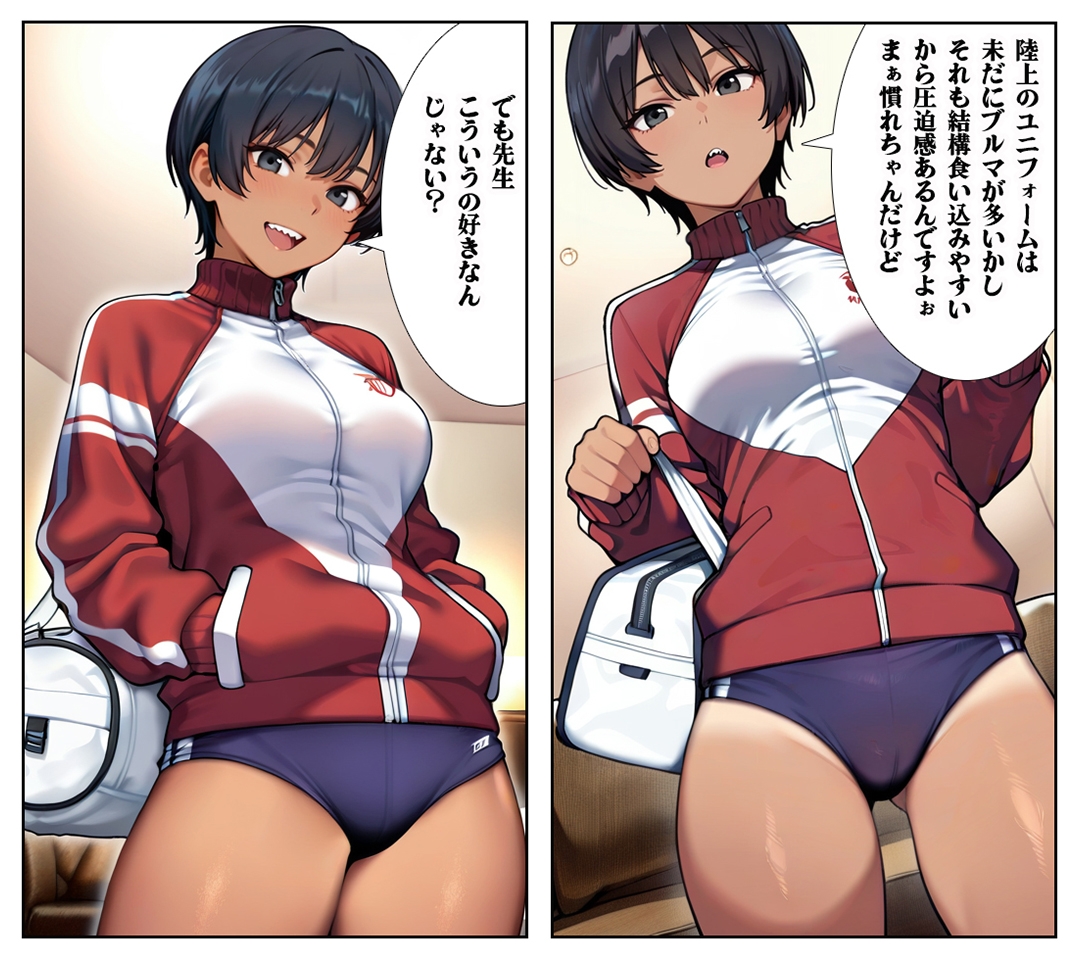 【汚パンツ女学園】第2話ボーイッシュな陸上部の女の子は性への興味が凄かった – Preview 7