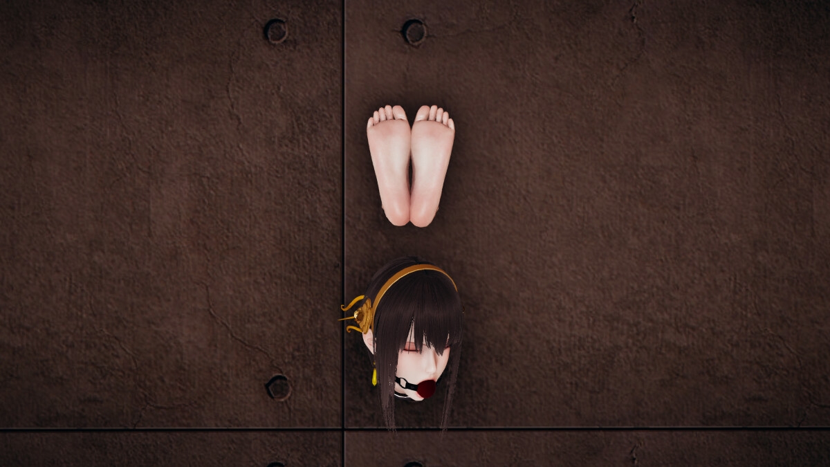 ヨ〇・フォージャー壁足調教