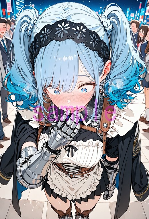 女の子がナニかを見つめている画像集