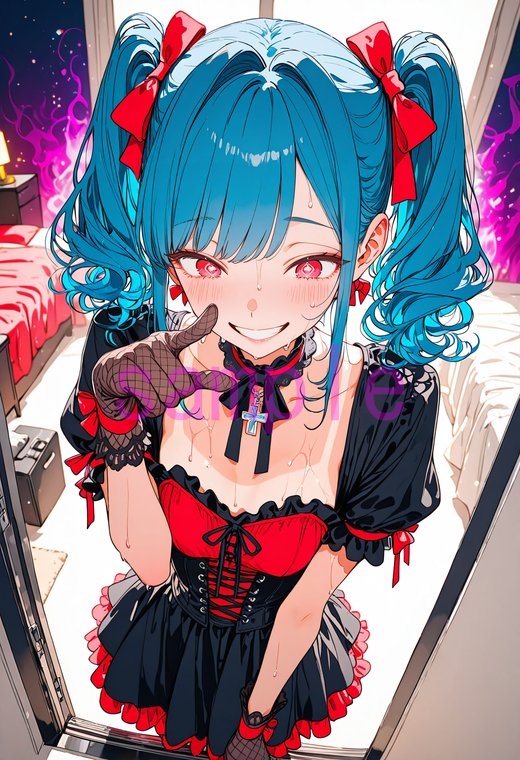 女の子がナニかを見つめている画像集