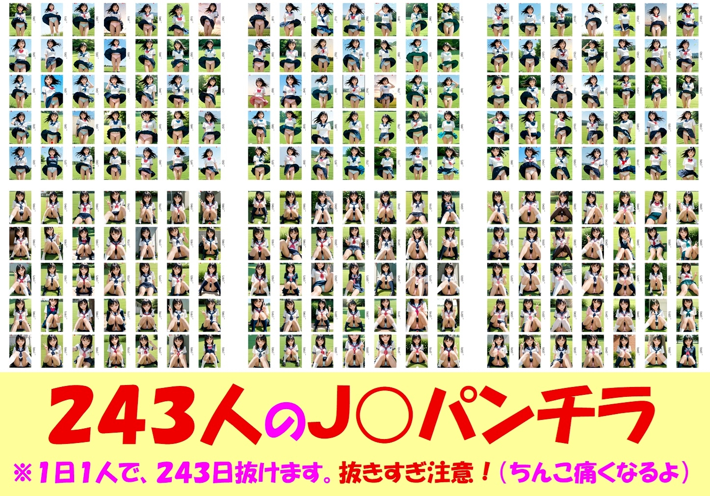 現役J○が撮影会でパンチラを撮られ生涯オカズ化 – Preview 11